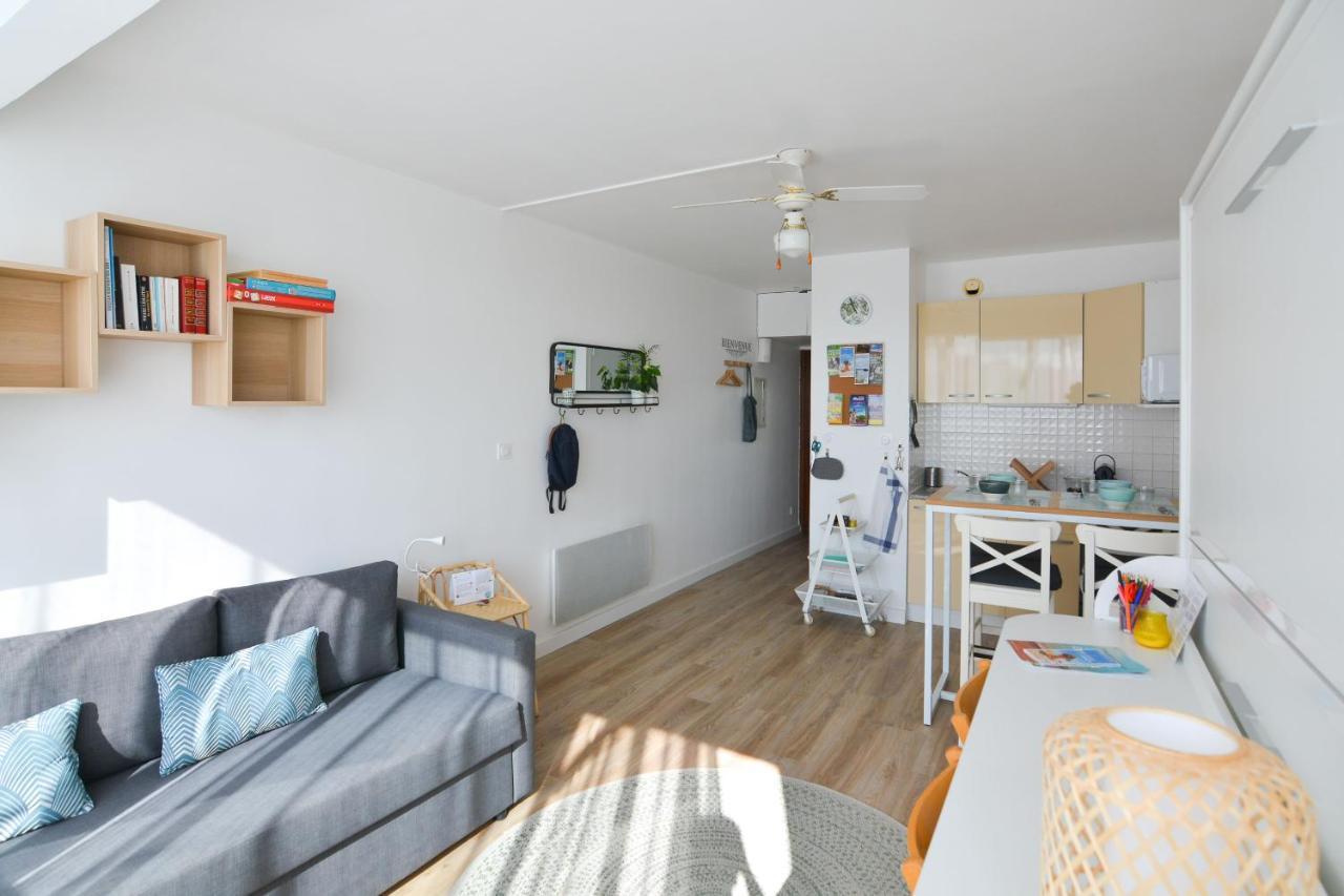 Studio Carnon, plage, port et commerces à 2 pas Extérieur photo